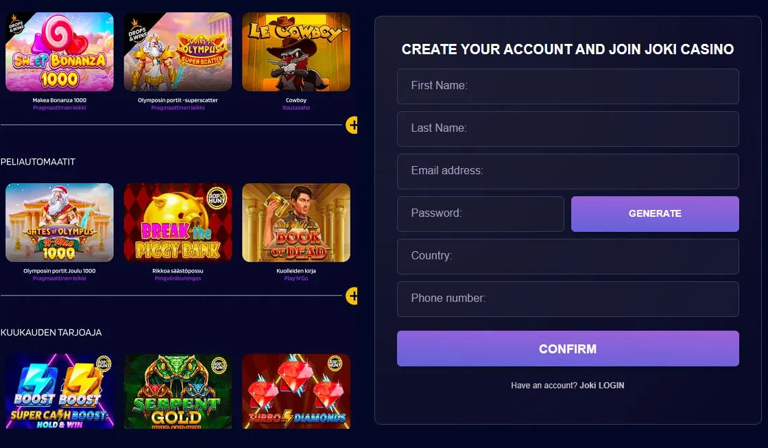 Miksi JokiCasino Sopii Suomalaiselle Pelaajalle Miksi JokiCasino Sopii Suomalaiselle Pelaajalle